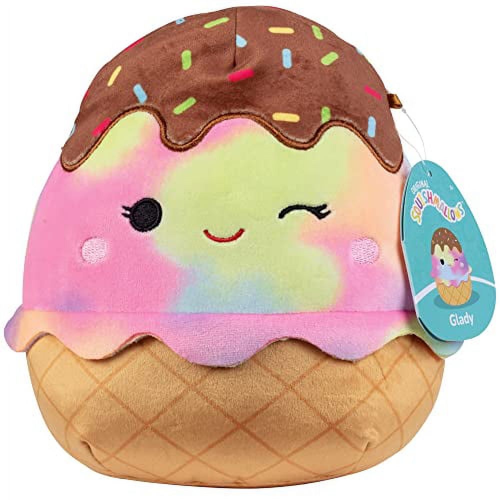 Squishmallows 8" Glady the Rainbow Ice Cream