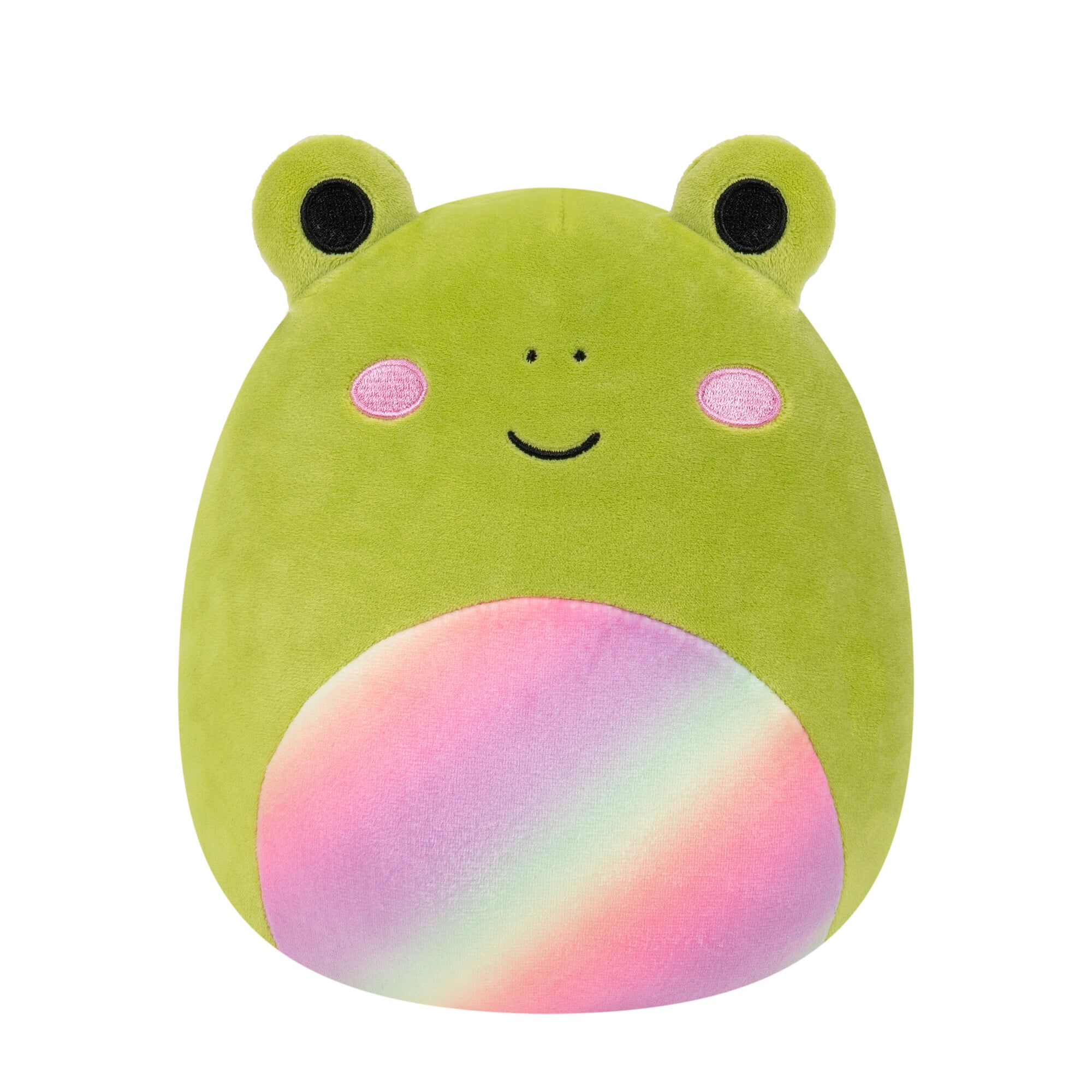 Squishmallows 8 Doxl The Rainbow Frog Stuffed Animal Toy Green
