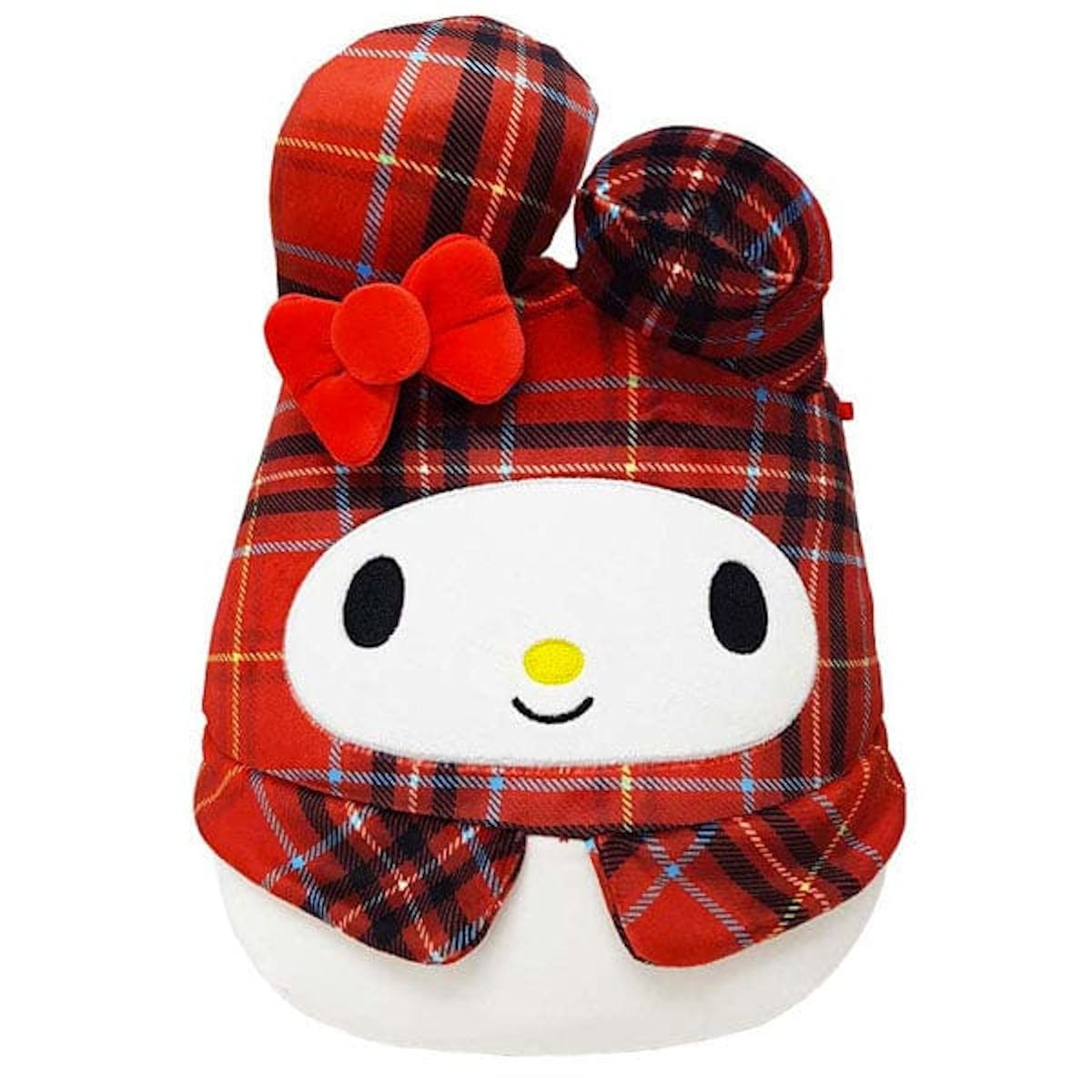 Squishmallows 8 Hello Kitty Red Plaid