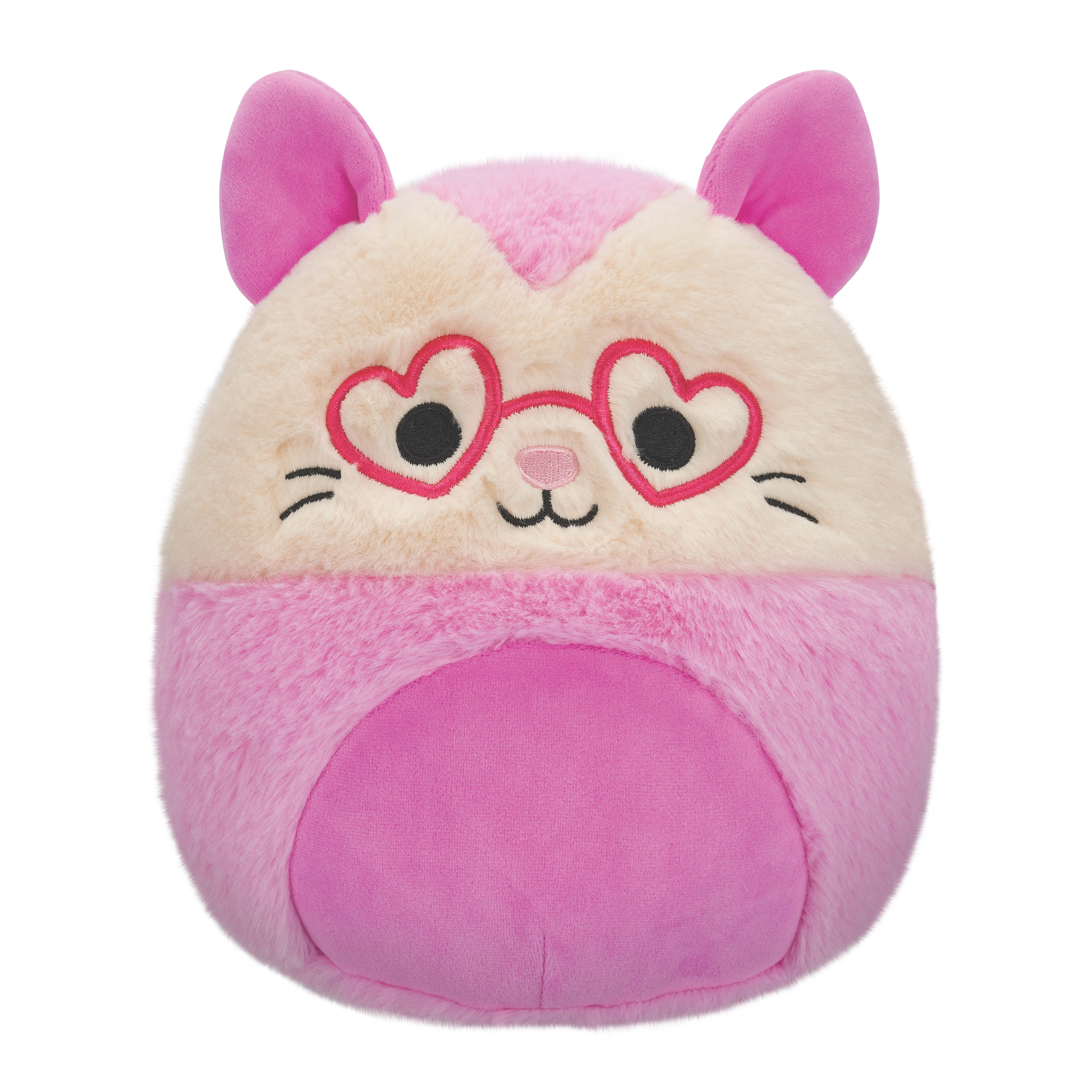 Squishmallows FuzzAMallow Official 8 inch Chambless the Pink