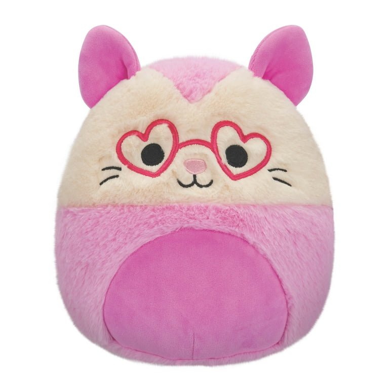 Squishmallows FuzzAMallow Official 8 inch Chambless the Pink
