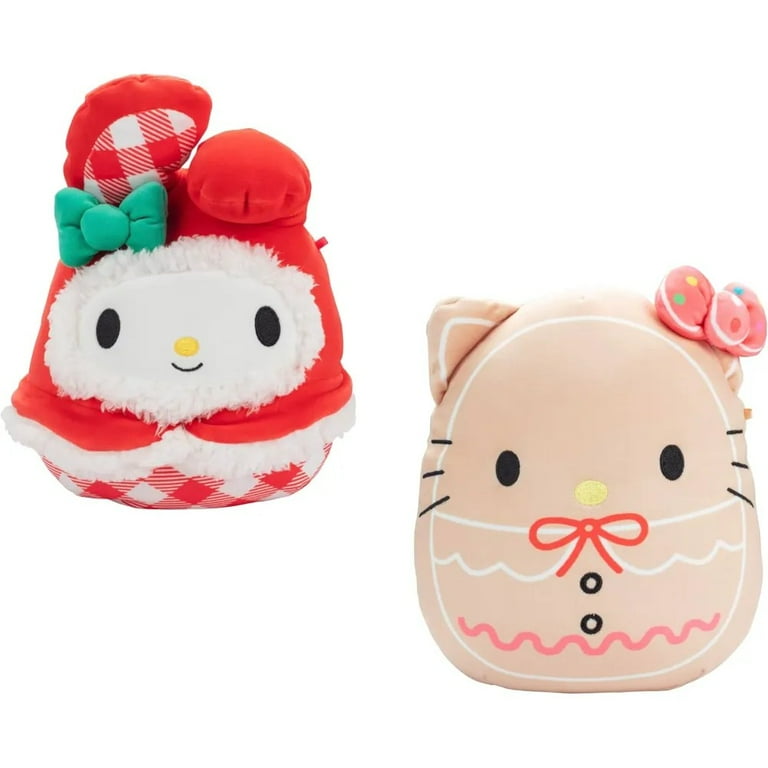 Squishmallows 8-Inch Hello Kitty & My Melody Set - Hello