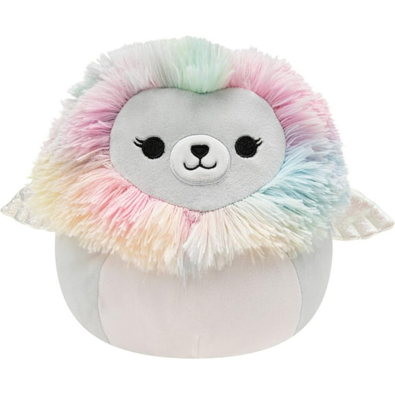 Squishmallows 8" Lion With Wings - Leonori , The Stuffed Animal Plush Toy