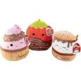thumbnail image 1 of Squishmallows 8" Plush, 3 Pack - Cupcake, Smores, & Strawberry - Official Kellytoy - Soft and Squishy Food Stuffed Animal Toy - Easter Basket Gift for Kids, Girls & Boys, 2+, 1 of 3