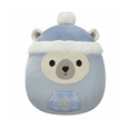thumbnail image 1 of Squishmallows 8" Polar Bear With Winter Hat Holiday Christmas Stuffed Plush Toy for Children Ages 3+, 1 of 4