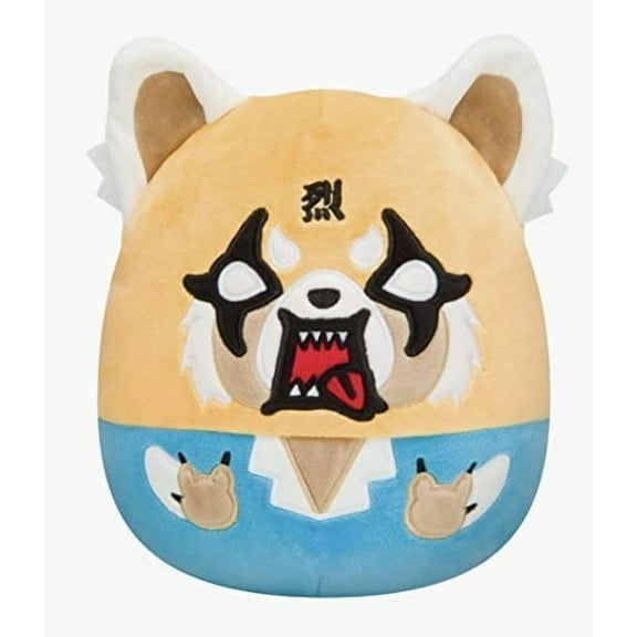 Squishmallows Sanrio Squad Angry Aggretsuko with Rage Expression 8" Plush