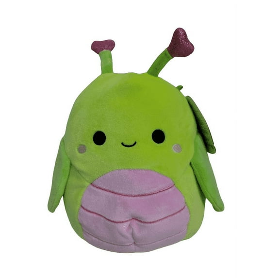 Squishmallows Official Kellytoy Valentines Squad Squishy Soft Plush Toy Animal 8 Inch, Hadeon The Grasshopper