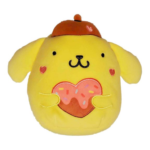 Squishmallows 8" Valentines Hello Kitty Pompompurin