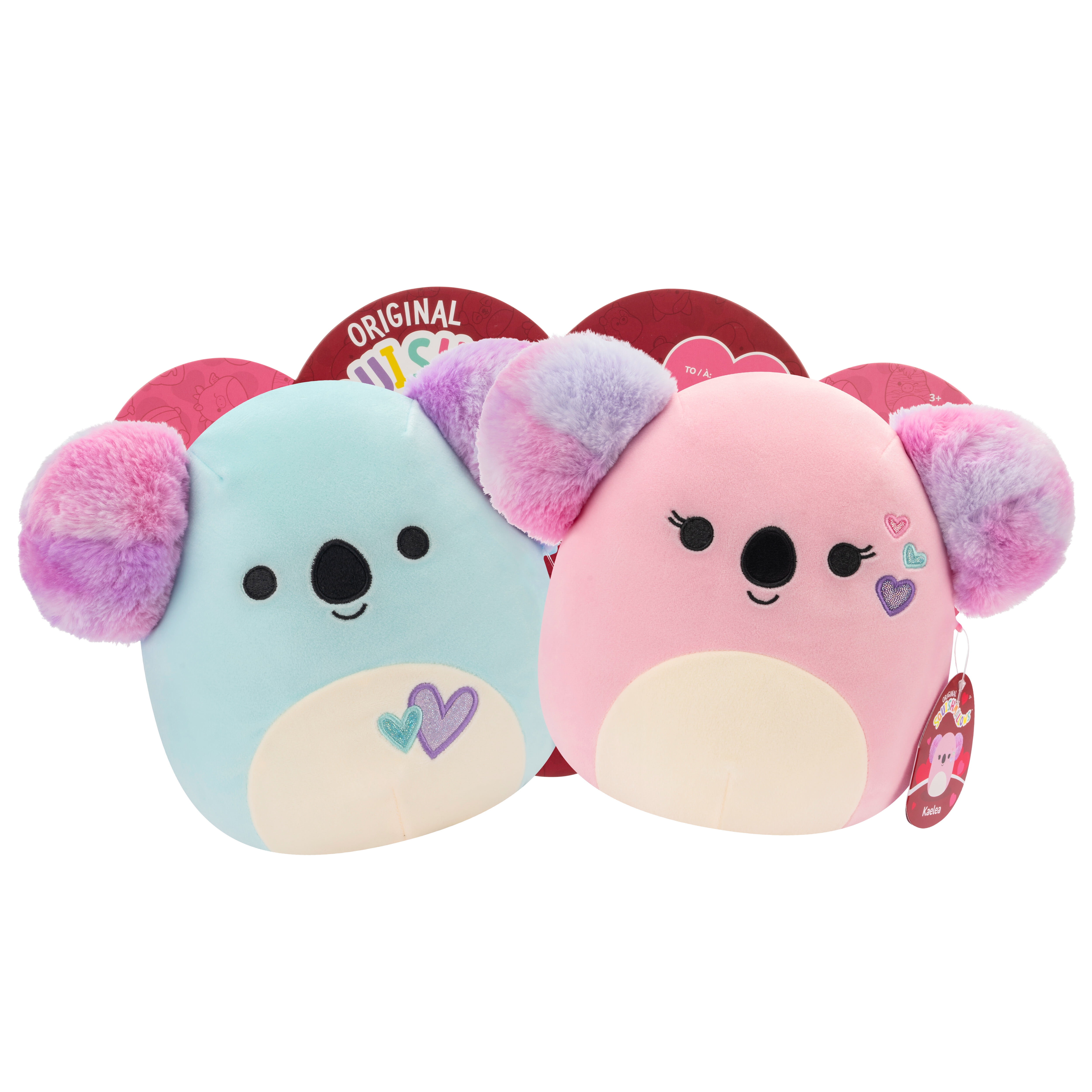 Squishmallows 8 inch Eleanor the Koala + 8 inch Kaelea the Koala – Child's Ultra Soft Plush 2-Pack