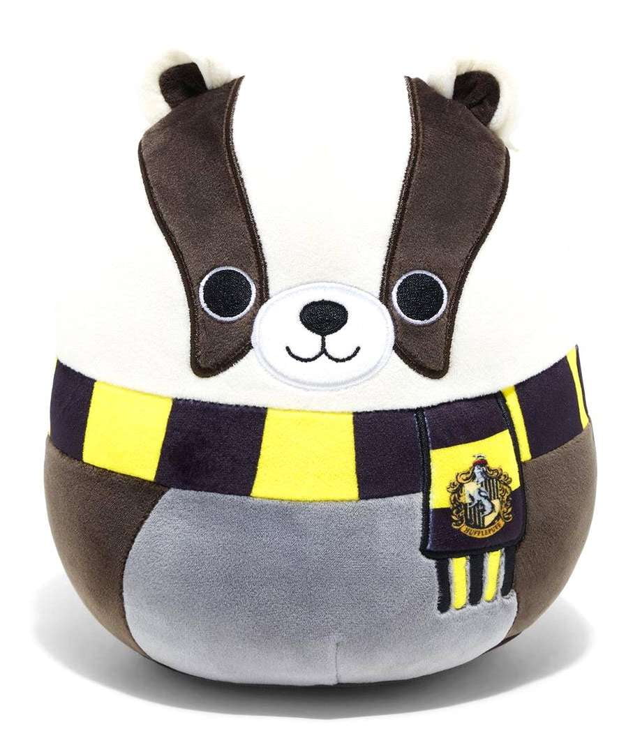  Harry Potter House Squishmallow Bundle - Choose Your House plus  matching jelly beans (Yellow (Hufflepuff) Badger, 10 Inch) : Toys & Games