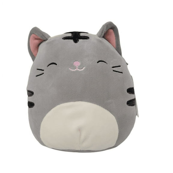 Squishmallows 8 inch Tally The Grey Cat KellyToy Plush Stuffed Animal