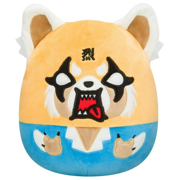 Squishmallows Sanrio Squad Angry Aggretsuko with Rage Expression 8" Plush