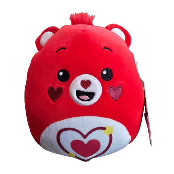 Squishmallows All My Heart Bear 7 inch Collectible Soft & Squishy Food Stuffed - Add to Your Squad - Gift for Kids, Girls & Boys