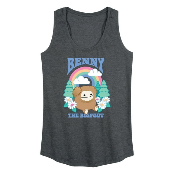 Squishmallows - Benny The Bigfoot - Women's Any Way Short Sleeve Graphic Dress