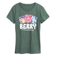 thumbnail image 1 of Squishmallows - Berry Moooody  - Women's Short Sleeve Graphic T-Shirt, 1 of 4