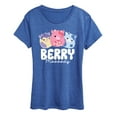 thumbnail image 1 of Squishmallows - Berry Moooody  - Women's Short Sleeve Graphic T-Shirt, 1 of 4