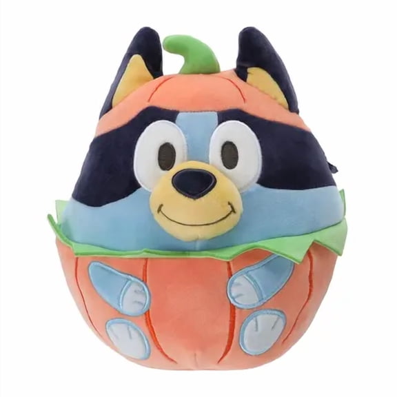 Squishmallows Bluey in Pumpkin Halloween Costume 6.5 inch