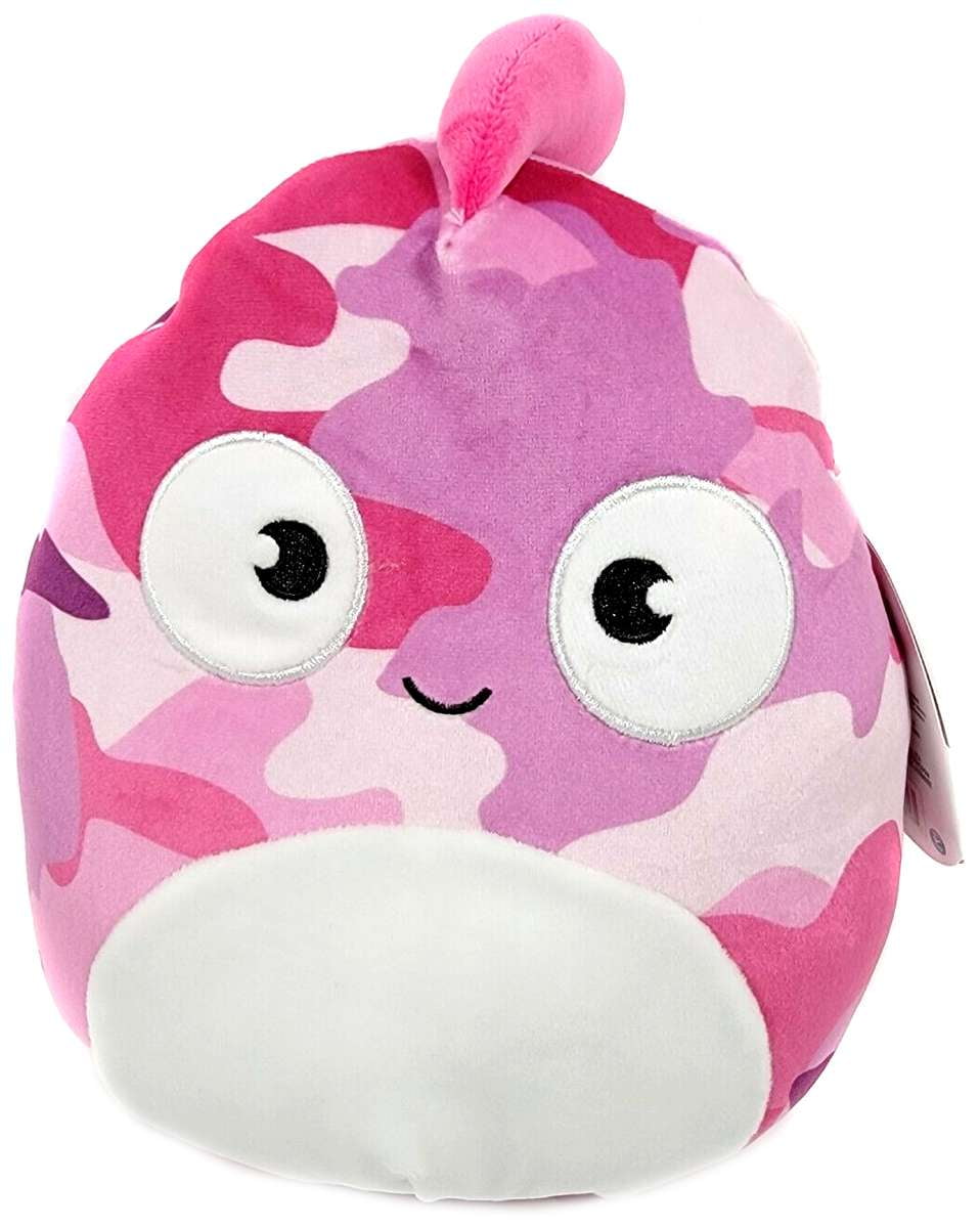 Squishmallows Bronte the Pink Camo Cameleon Plush - Walmart.com