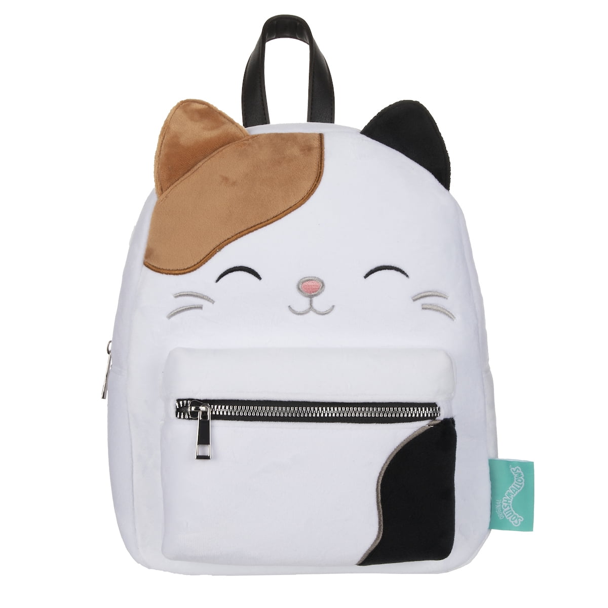 Squishmallows Cam the Calico Cat Plush Mini Backpack