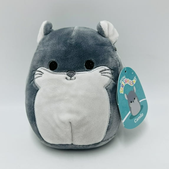 Squishmallows Camilo Chinchilla 5" Gray Plush Stuffed Animal