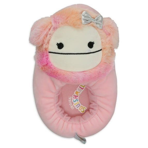 Squishmallows Caparinne the Sasquatch Step-in Slippers, Youth Sizes 13-5