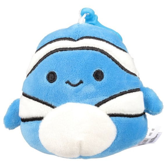 Squishmallows Charlotte The Cat Summer Fun 3.5 inch Plush with Clip ...