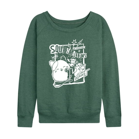 Squishmallows - Concert - Women's French Terry Pullover Sweatshirt