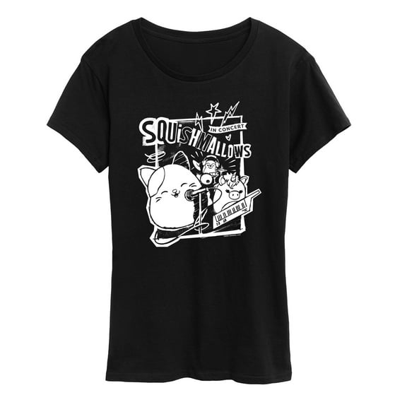 Squishmallows - Concert - Women's Short Sleeve Graphic T-Shirt