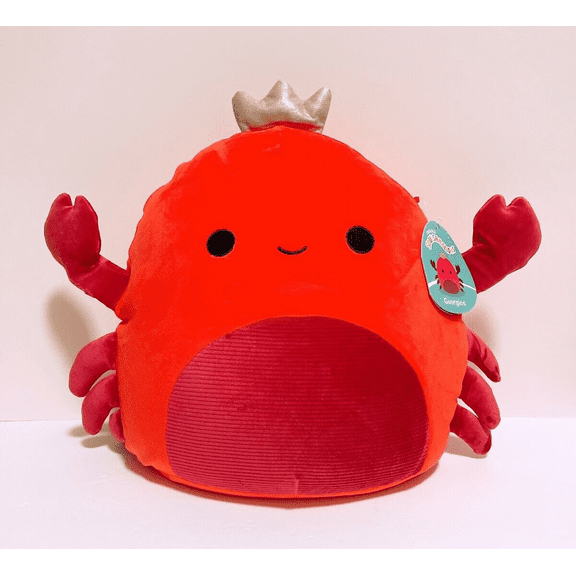 Squishmallows Deep Sea Squad 12" Georgios the Red King Crab Plush Doll Toy