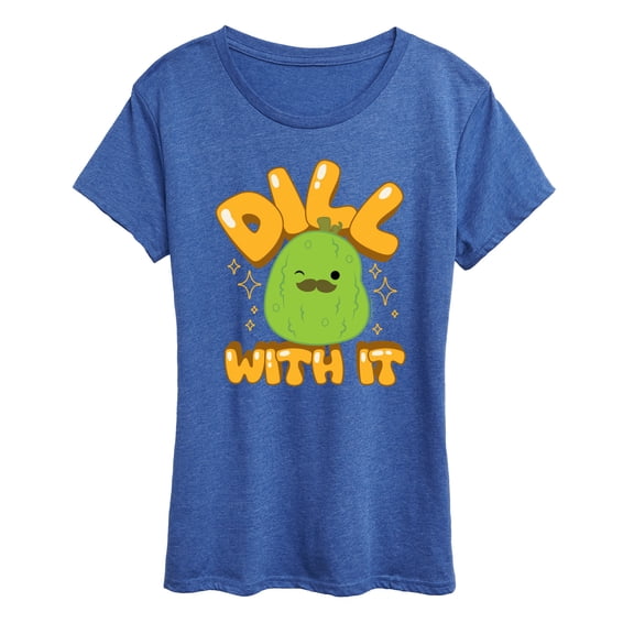Squishmallows - Dill With It Charles Pickle - Women's Short Sleeve Graphic T-Shirt