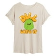 thumbnail image 1 of Squishmallows - Dill With It Charles Pickle - Womens Oversized Graphic T-Shirt, 1 of 4