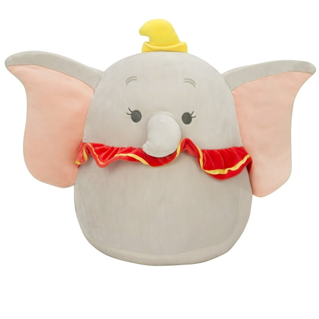 Squishmallows Disney 14 inch Dumbo Plush - Child's Ultra Soft Stuffed  Toy