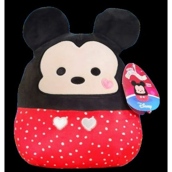 Squishmallows Disney Valentines Mickey Mouse 8 inch Plush