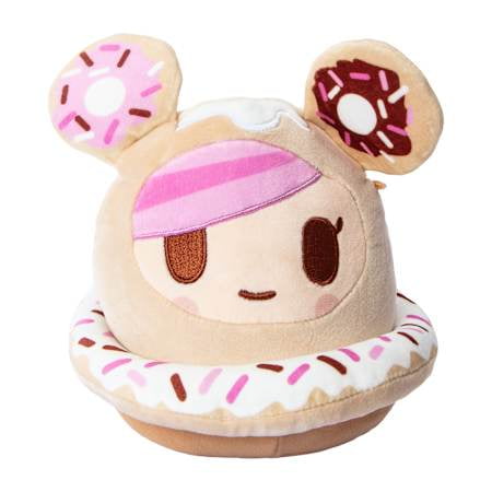 Donutella 7" Collectible Soft & Squishy Food Stuffed - Add to Your Squad - Gift for Kids, Girls & Boys