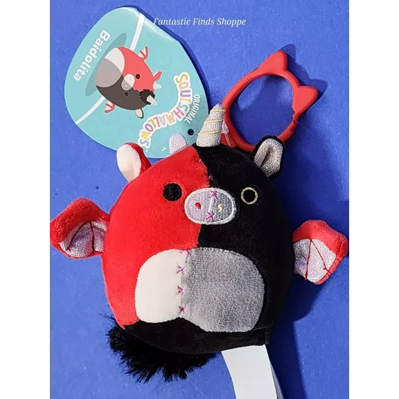 Squishmallows Epic Collection Baidolita the Dragon Unicorn Clip-on 3" NWT