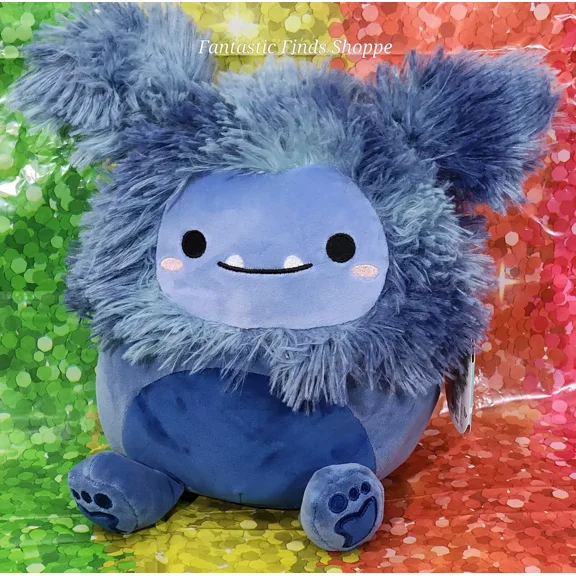 Squishmallows Fantasy Squad Dani the Blue Bigfoot Yeti Sasquatch 8" NWT Cryptid