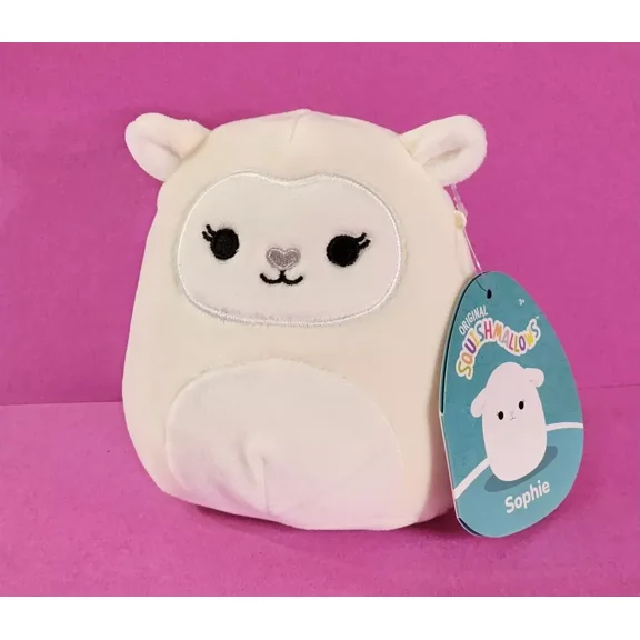 Squishmallows Farm Squad Sophie the White Lamb 5" NWT Banyard Spring Springtime