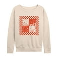 thumbnail image 1 of Squishmallows - Fast Food Grid - Women's French Terry Pullover Sweatshirt, 1 of 4
