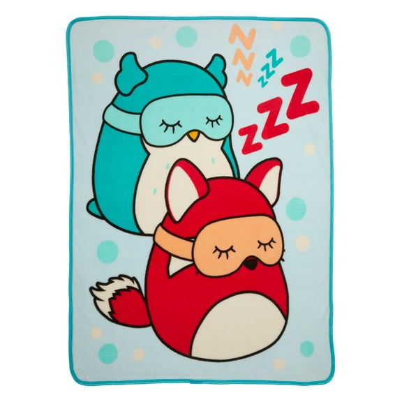 Squishmallows Fleece Throw Blanket, 46 x 60