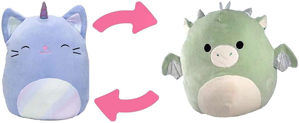 ✯ Mallow ✯ Squishmallows Flip-a-Mallows Courtney & Miles Plush