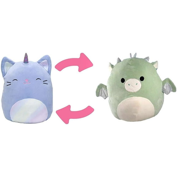 Squishmallows Flip-a-Mallows Courtney & Miles Plush