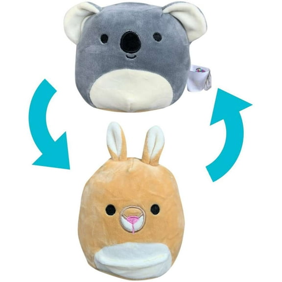 Squishmallows Flip-a-Mallows Keely & Kirk Plush