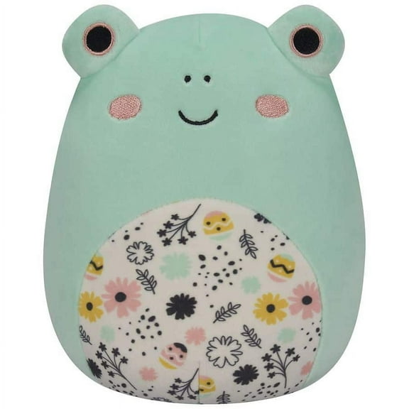 Squishmallows Frog Fritz with Floral Belly 8 Inch