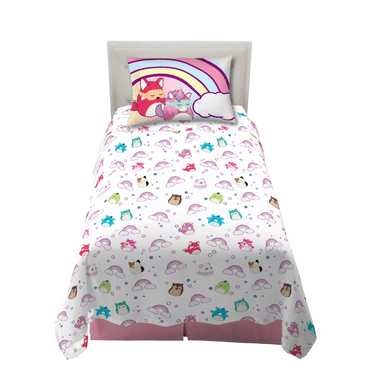 Squishmallows Full Sheet Set, 4-Piece Bedding Set