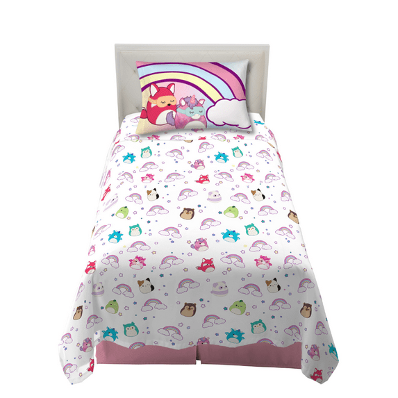 Squishmallows Full Sheet Set, 4-Piece Bedding Set - Walmart.com