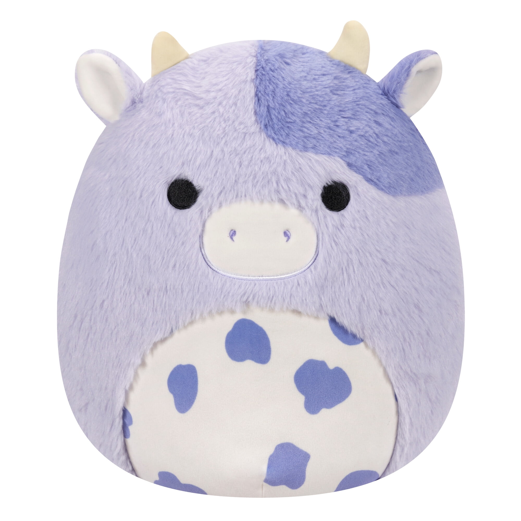 Squishmallows Large Fuzzy 12 inch Bubba the Purple Cow Ultra Soft