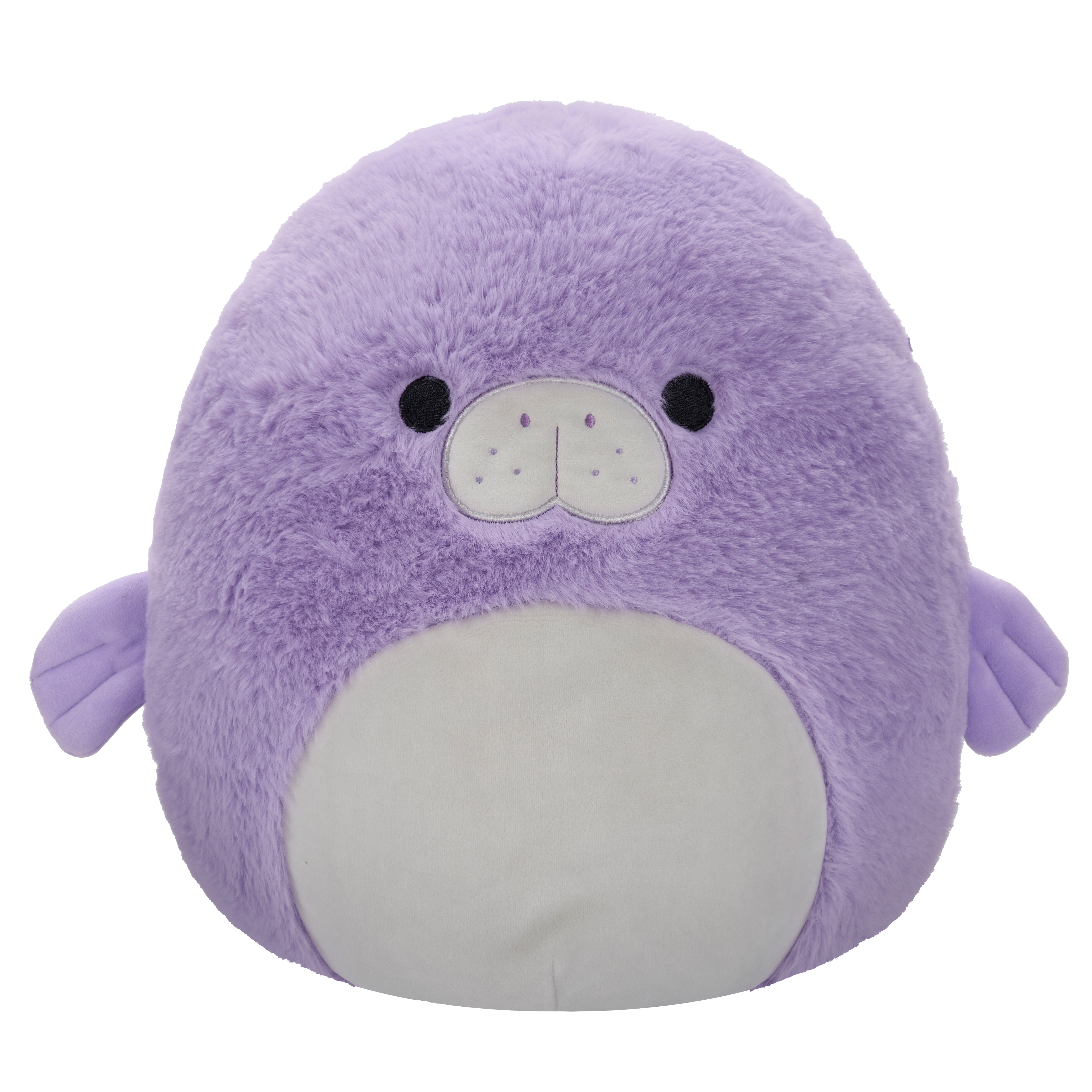 Squishmallows FuzzAMallow Official 12 inch Marius the Purple