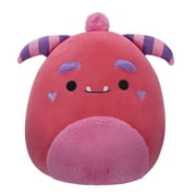 Squishmallows FuzzAMallow Official 12 inch Mont the Pink Monster - Childs Ultra Soft Plush Toy
