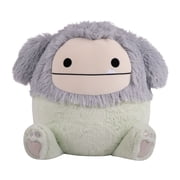 Squishmallows FuzzAMallow Official 16 inch Evita the Grey Bigfoot With Gold Glitter Feet - Childs Ultra Soft Plush Toy
