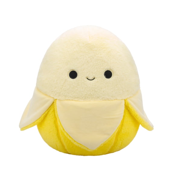 Squishmallows FuzzAMallow Official 5 inch Junie the Yellow Banana - Child's Ultra Soft Plush Toy